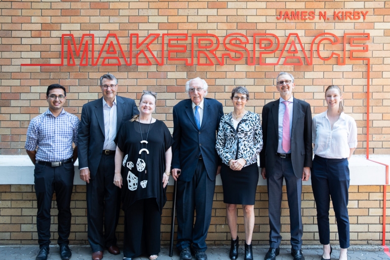 Launch of James N Kirby Makerspace