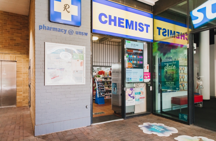 Pharmacy@UNSW shopfront
