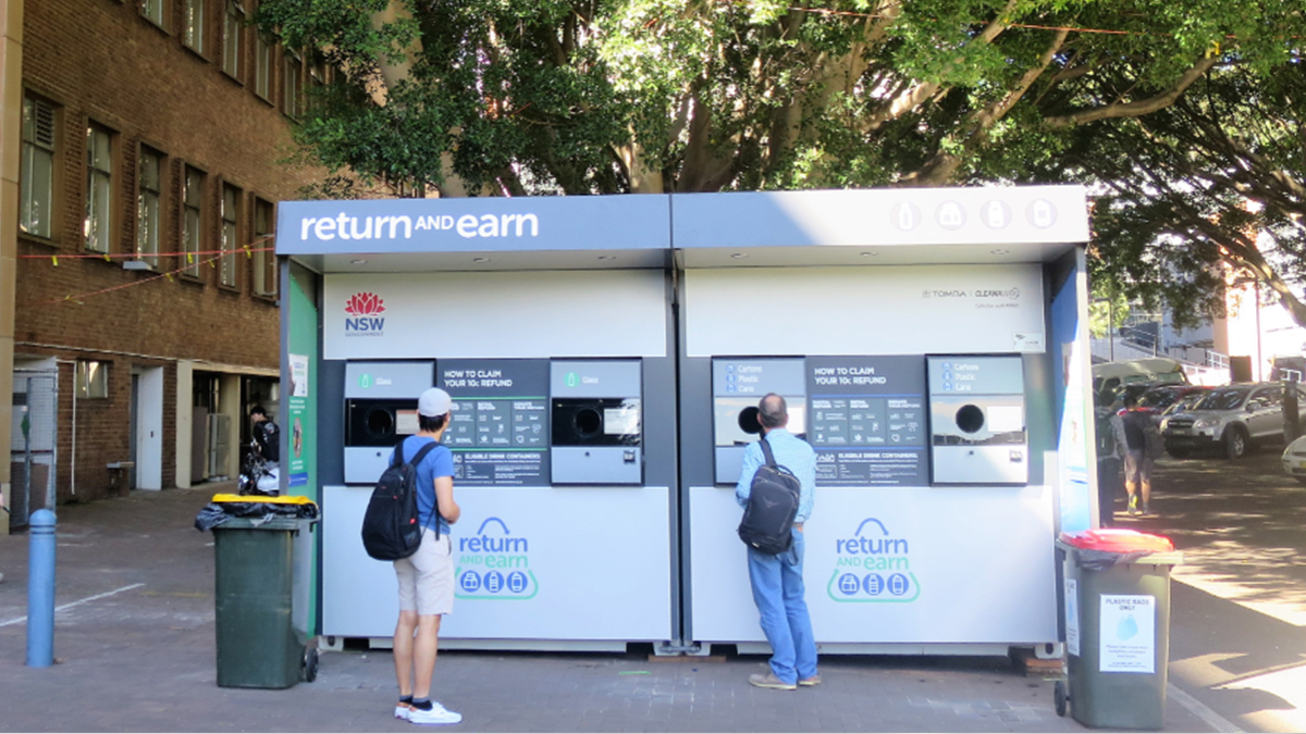 Return and earn machine