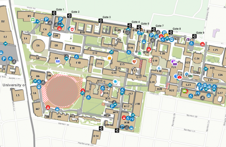 U Of S Campus Map Maps | Estate Management - Unsw Sydney