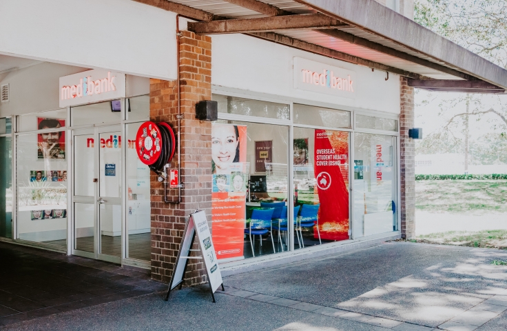 Medibank Private shopfront