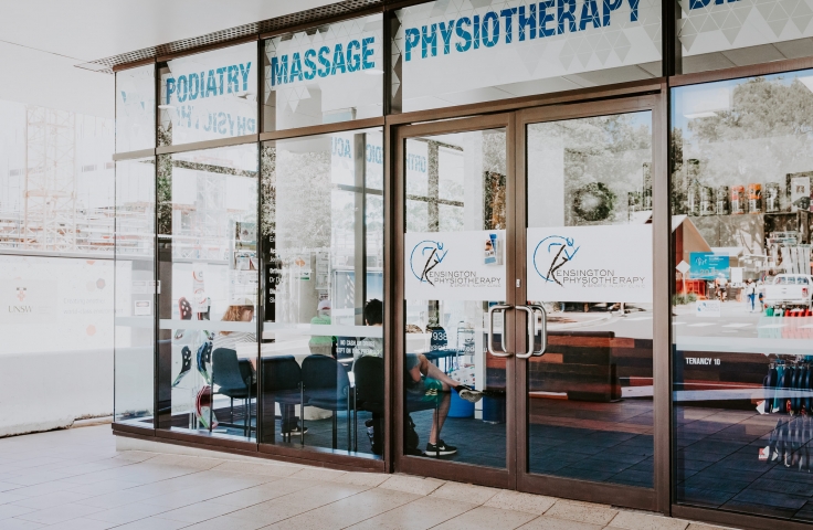 Kensington Physiotherapy & Sports Injury Clinic shopfront