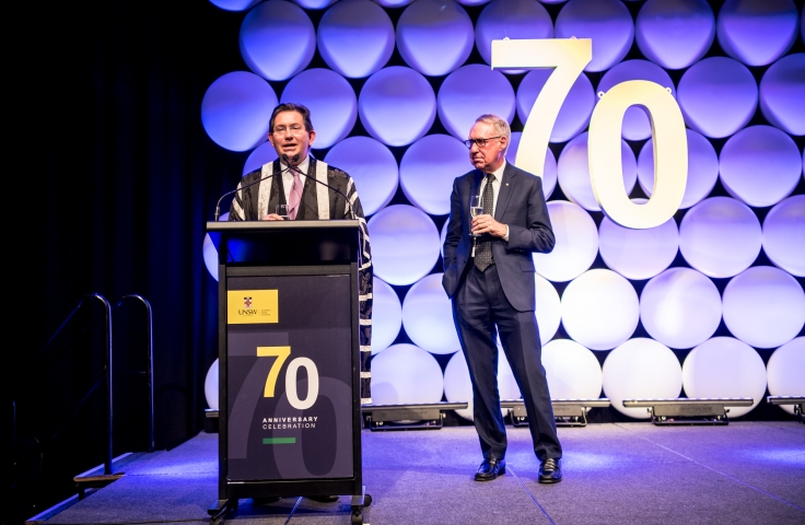 Ian Jacobs speaks at 70th Anniversary celebrations