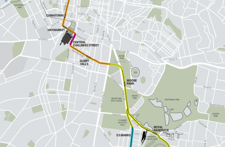 New Speed Zones along Light Rail Alignment 